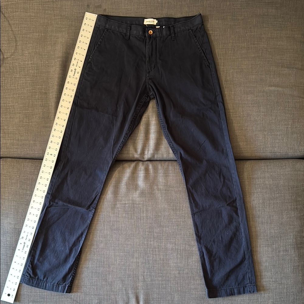 Taylor Stitch Navy Townsend Democratic Chino Pants